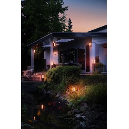Philips - LED RGBW prigušiva spoljašnja lampa Hue IMPRESS 2xLED/8W/230V 2000-6500K IP44