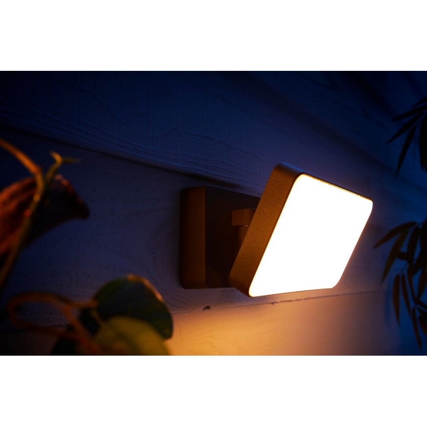 Philips - LED RGBW prigušiva spoljašnji reflektor Hue DISCOVER 2xLED/15W/230V 2000-6500K IP44