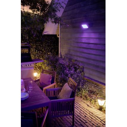 Philips - LED RGBW prigušiva spoljašnji reflektor Hue DISCOVER 2xLED/15W/230V 2000-6500K IP44