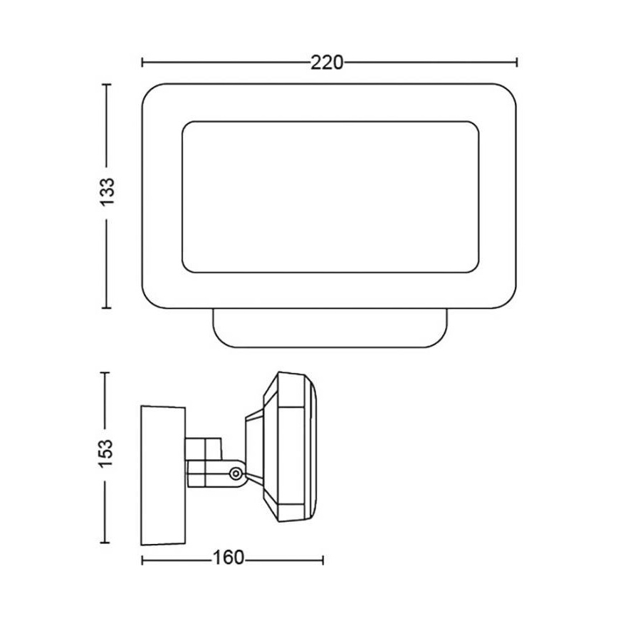 Philips - LED RGBW prigušiva spoljašnji reflektor Hue DISCOVER 2xLED/15W/230V 2000-6500K IP44