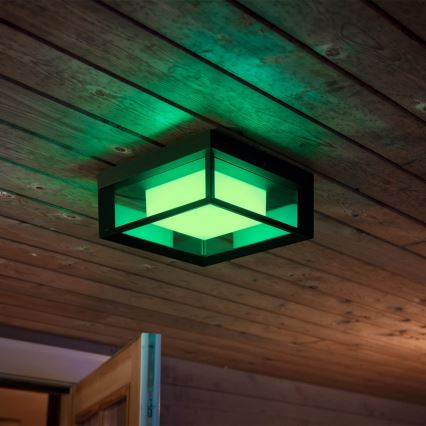 Philips - LED RGBW prigušiva spoljašnja zidna lampa Hue ECONIC LED/15W/230V 2000-6500K IP44