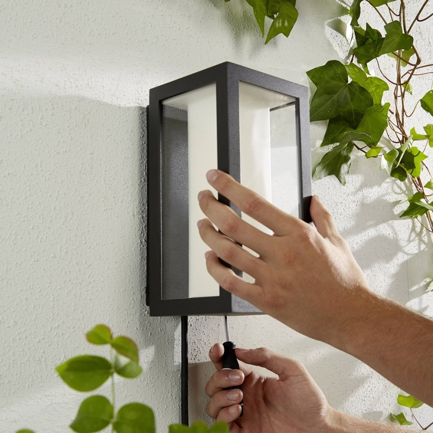 Philips - LED RGBW prigušiva spoljašnja zidna svetiljka Hue IMPRESS 2xLED/8W/24V 2000-6500K IP44