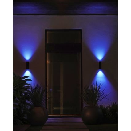 Philips - LED RGBW prigušiva spoljašnje zidno svetlo Hue APPEAR 2xLED/8W/230V IP44