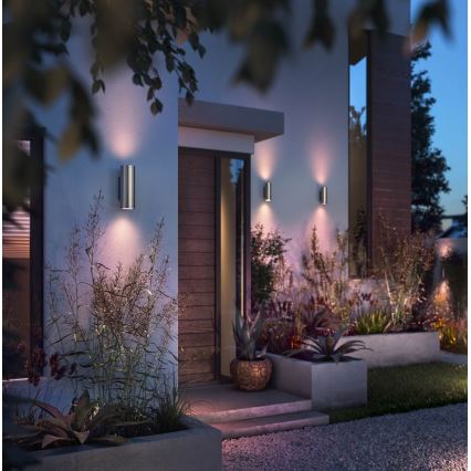 Philips - LED RGBW prigušiva spoljna zidna svetiljka Hue APPEAR 2xLED/8W/230V IP44