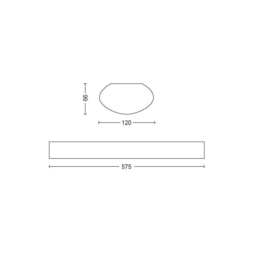 Philips 31248/31/P0 - LED tehnička svetiljka AQUALINE LED/24W/230V IP65