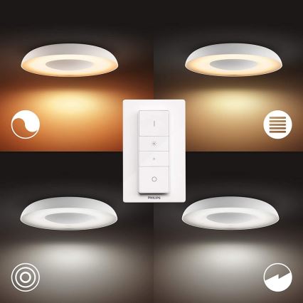 Philips - prigušiva LED svetiljka Hue STILL LED/27W/230V + daljinski upravljač