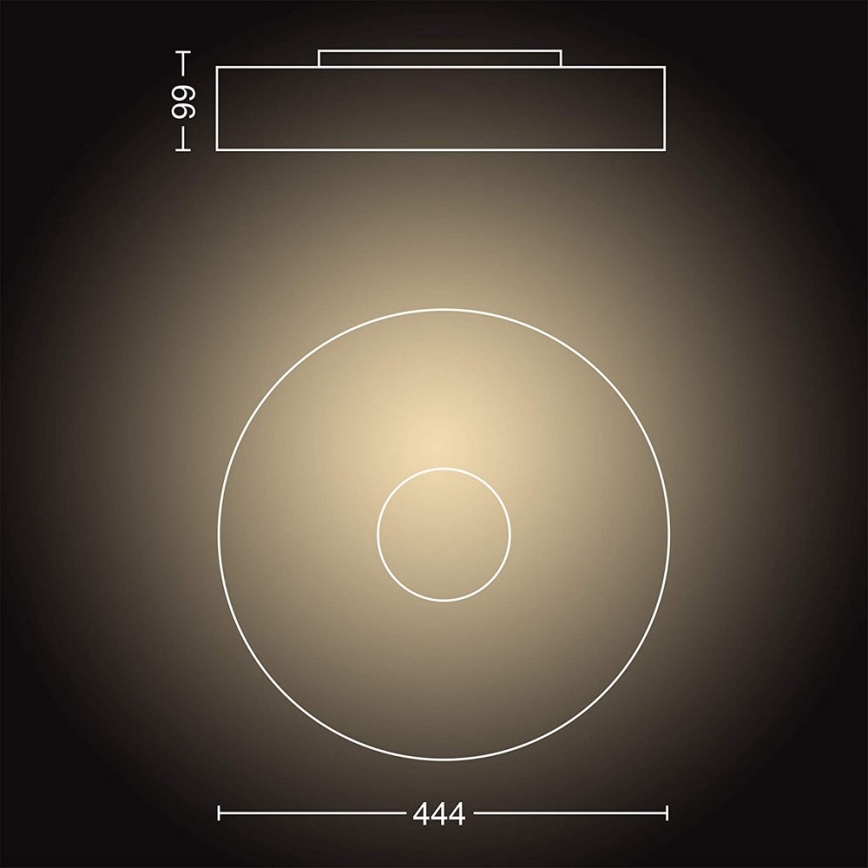 Philips - LED prigušiva svetiljka Hue FAIR LED/33,5W/230V + daljinski upravljač