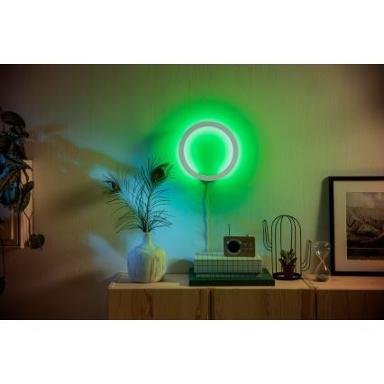 Philips - LED RGBW prigušiva zidna svetiljka Hue SANA White and Color Ambiance LED/20W/230V