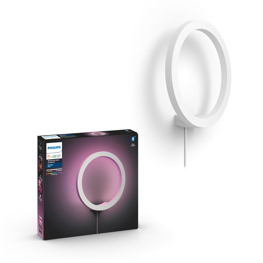 Philips - LED RGBW prigušiva zidna svetiljka Hue SANA White and Color Ambiance LED/20W/230V