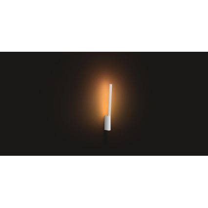 Philips - LED RGBW prigušiva zidna svetiljka Hue LIANE White And Color Ambiance LED/12W/230V