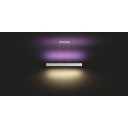 Philips - LED RGBW prigušiva viseći luster na sajli Hue ENSIS White And Color Ambiance 2xLED/39W/230V