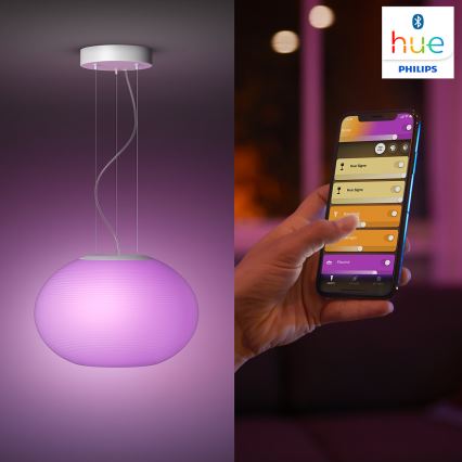 Philips - LED RGBW prigušiva luster na sajli Hue FLOURISH LED/39W/230V