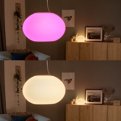 Philips - LED RGBW prigušiva luster na sajli Hue FLOURISH LED/39W/230V