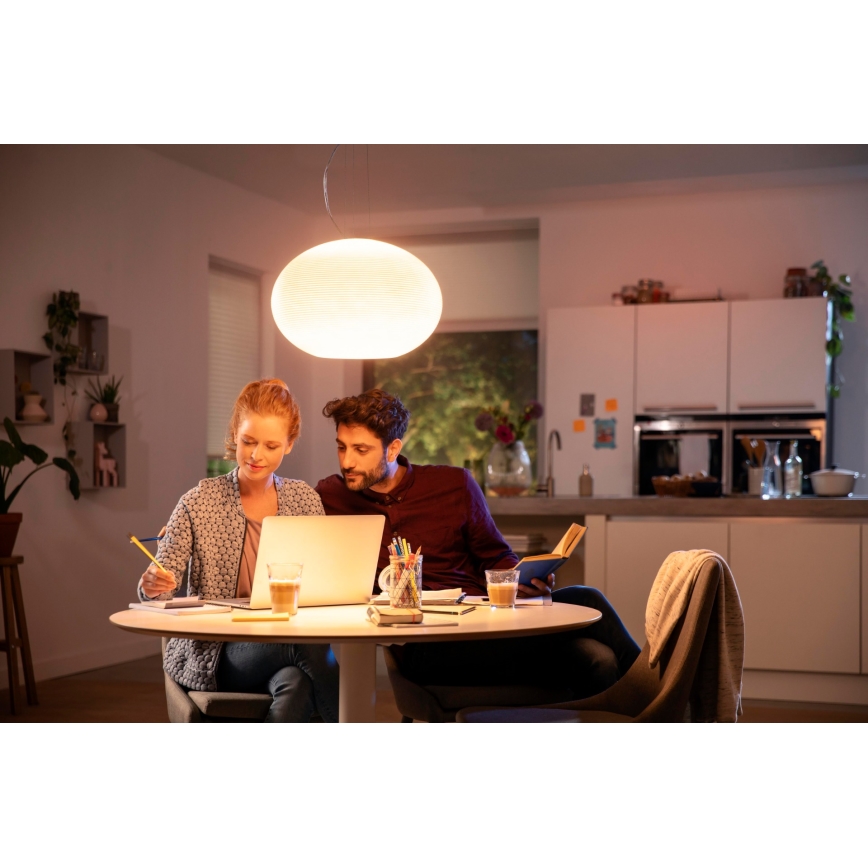 Philips - LED RGBW prigušiva luster na sajli Hue FLOURISH LED/39W/230V
