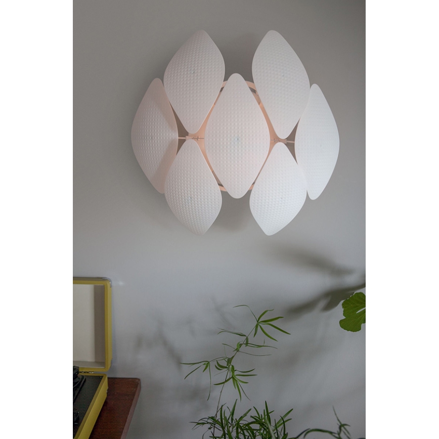 Philips 40963/31/PN - Zidno svetlo MYLIVING CHIFFON 1xE27/60W/230V