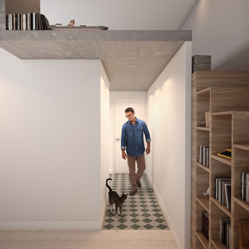 Philips - KOMPLET 3x ugradna svetla 1xGU10/5,5W/230V