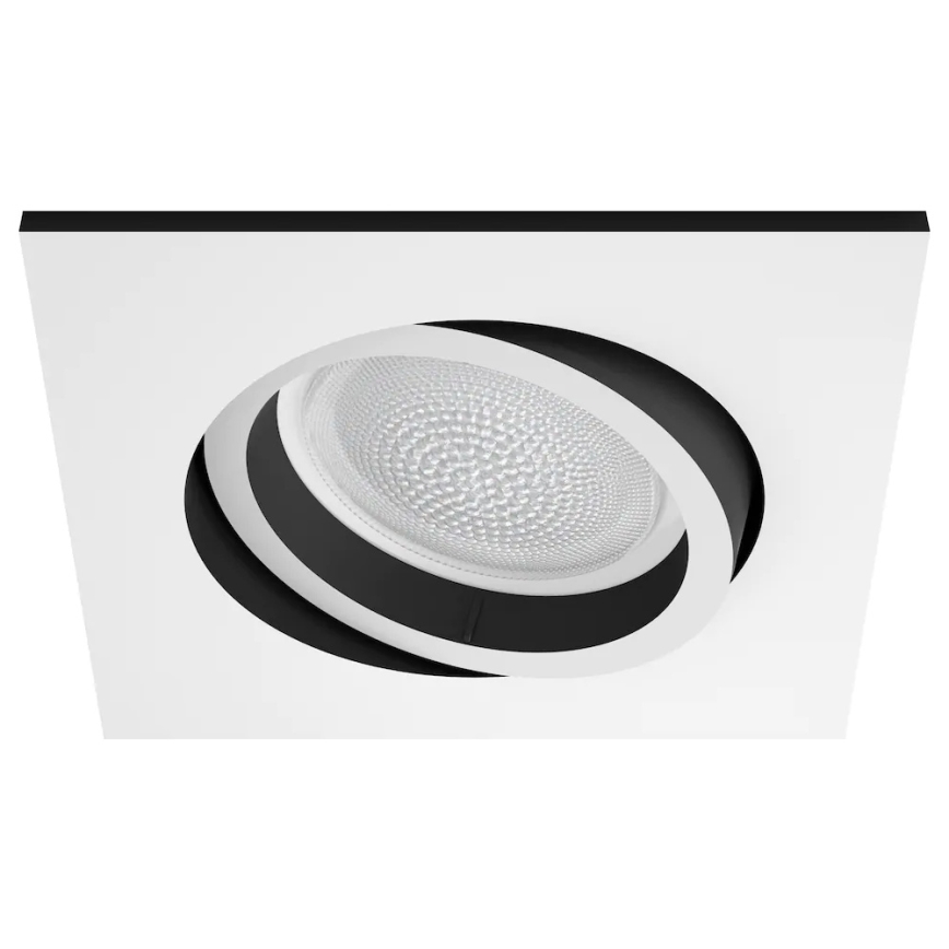 Philips - LED RGB prigušiva ugradna plafonska svetiljka Hue CENTURA 1xGU10/5,7W/230V