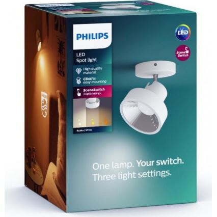 Philips 50601/31/P0 - LED spot svetiljka BUKKO LED/4,5W/230V
