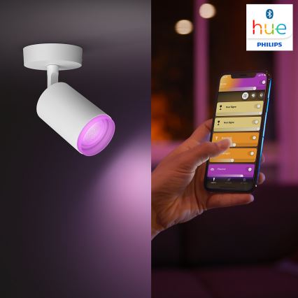 Philips - LED RGBW prigušiva ugradna spot svetiljka Hue FUGATO 1xGU10/5,7W/230V