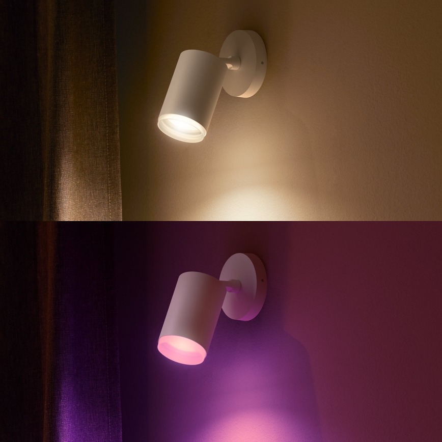 Philips - LED RGBW prigušiva ugradna spot svetiljka Hue FUGATO 1xGU10/5,7W/230V