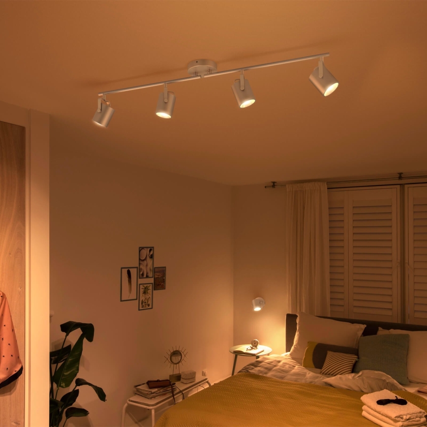 Philips 50664/14/P0 - LED spot svetlo BYRE 4xLED/4,3W/230V 2200/2500/2700K