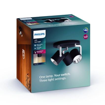 Philips - LED prigušiva spot svetiljka 3xLED/4.5W/230V