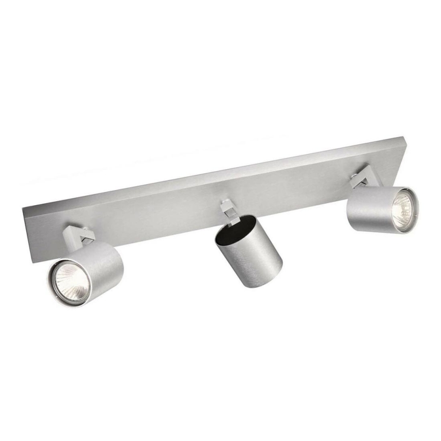 Philips - LED spot svetiljka mat hrom 3xGU10/20W/230V