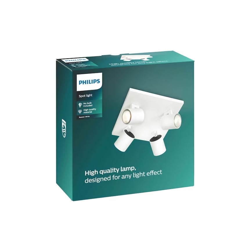 Philips - Spot svetiljka 4xGU10/20W/230V