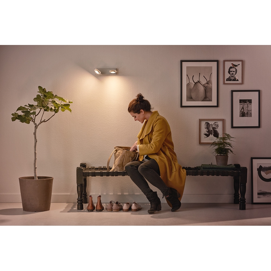 Philips 53192/48/P0 - LED spot svetlo MILLENNIUM 2xLED/4,5W/230V
