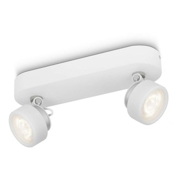Philips 53272/31/16 - LED ugradni spot RIMUS 2xLED/3W/230V