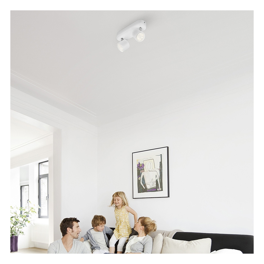 Philips - LED prigušiva spot svetiljka 2xLED/3W/230V