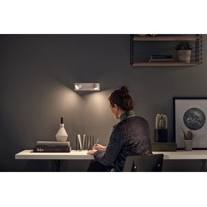 Philips 56242/31/P0 - LED prigušiva spot lampa STAR 2xLED/4,5W/230V