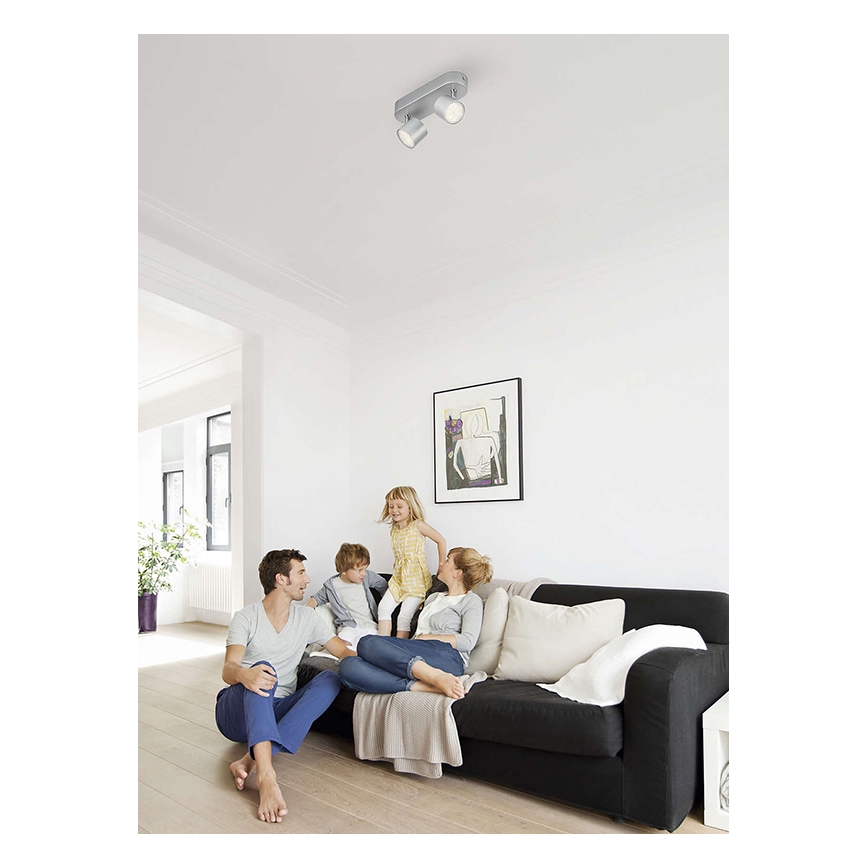 Philips - LED prigušiva spot svetiljka 2xLED/4,5W/230V