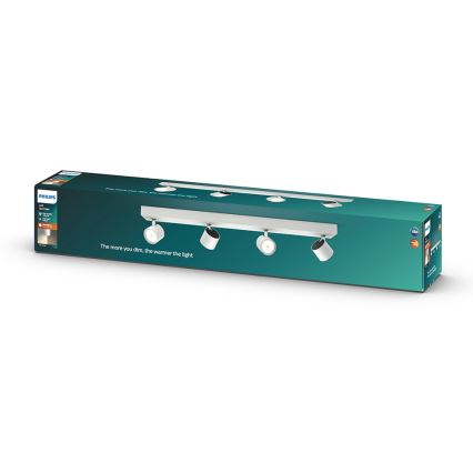 Philips - LED prigušiva spot svetiljka 4xLED/4,5W/230V