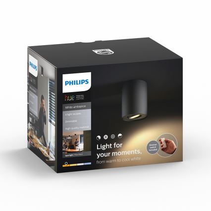 Philips - LED prigušiva reflektorska svetiljka Hue PILLAR 1xGU10/5,5W