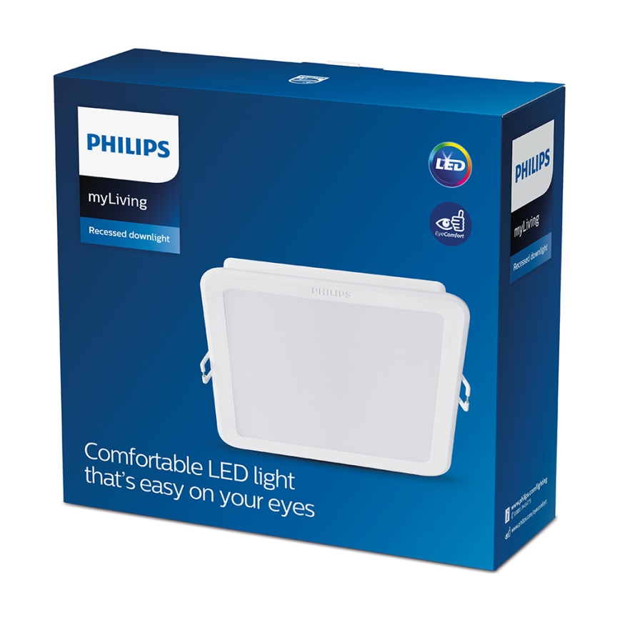 Philips - LED ugradno stropno svetlo LED/12,5W/230V 3000K
