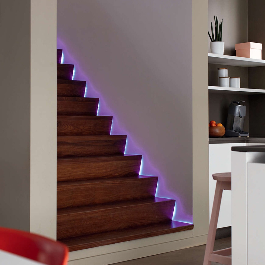 Philips - LED prigušiva traka 5m RGB LED/17W