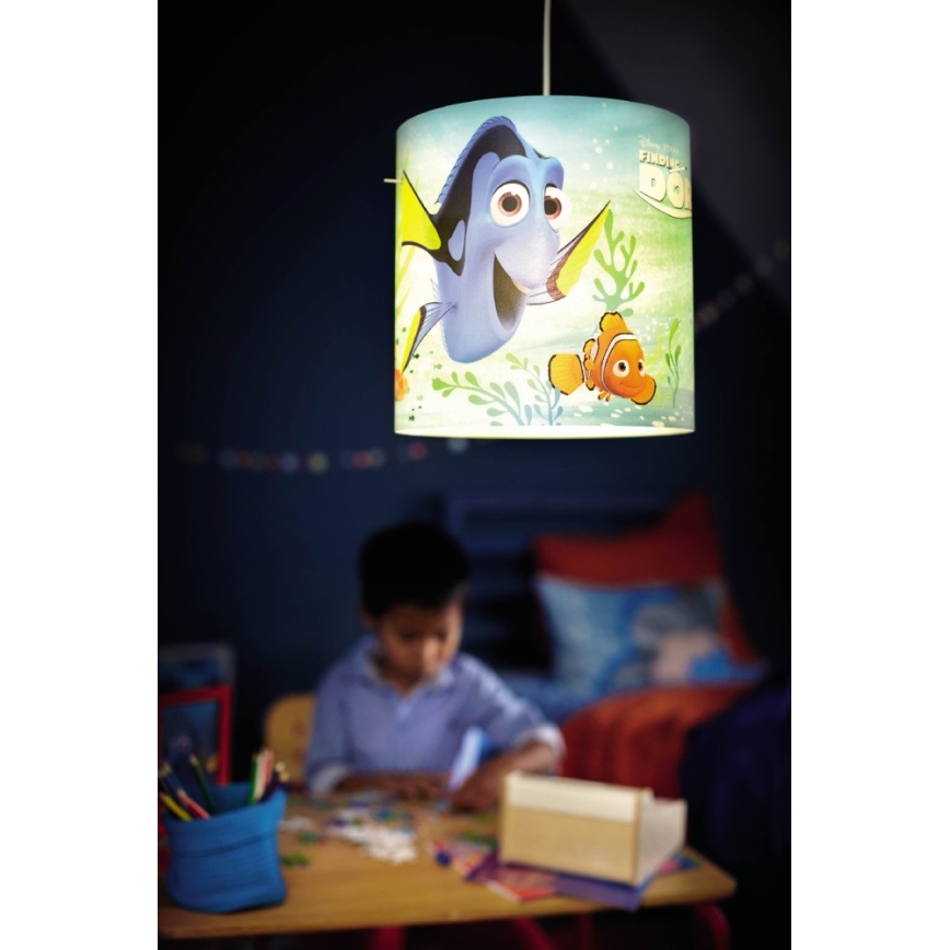 Philips 71751/90/26 - Abažur za dečiji luster DISNEY FINDING DORY E27, prečnika 26 cm