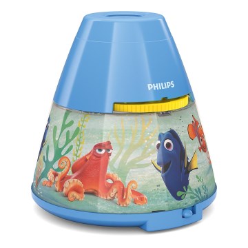 Philips 71769/90/16 - LED dečiji projektor DISNEY DORY LED/0,1W/3xAAA