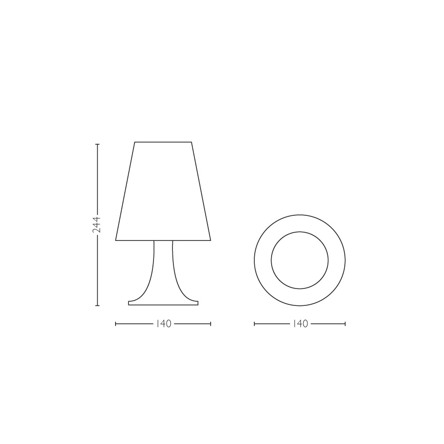 Philips - LED dečija stona lampa LED/2,3W/230V