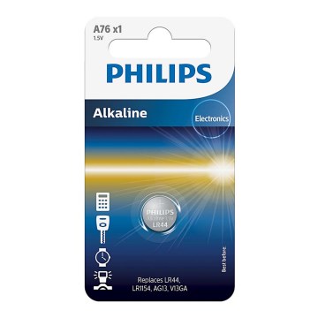 Philips A76/01B - Alkalna dugmićasta baterija MINICELLS 1,5V 155mAh