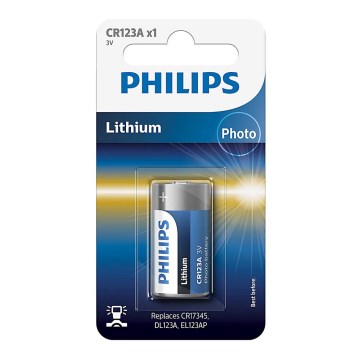 Philips CR123A/01B - Litijumska baterija CR123A MINICELLS 3V 1600mAh