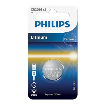 Philips CR2016/01B - Litijumska dugmadna baterija CR2016 MINICELLS 3V 90mAh