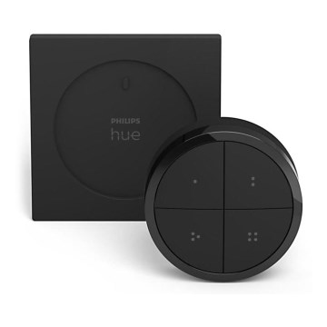 Philips - Daljinski upravljač sa prekidačem Hue TAP 1xCR2032 crna