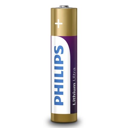 Philips FR03LB4A/10 - 4 kom litijumskih AAA baterija LITHIUM ULTRA 1,5V 800mAh