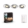 Philips - KOMPLET 3x LED prigušiva kupatilsko svetlo Hue ADORE 1xGU10/5W/230V IP44 + daljinski upravljač