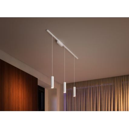 Philips - KOMPLET 3x LED RGB prigušiva luster na sajli za šinski sistem Hue PERIFO LED RGB/15,6W/230V 2000-6500K