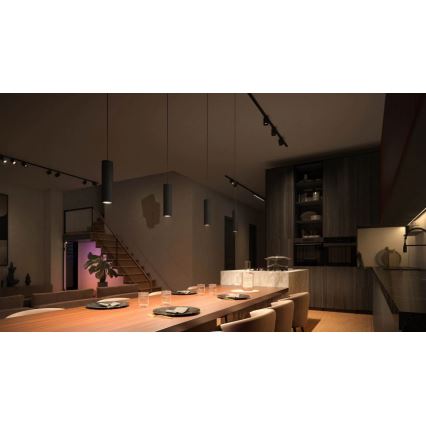 Philips - SET 3x LED RGBW prigušiva luster na sajli za šinski sistem Hue PERIFO LED/15,6W/230V 2000-6500K