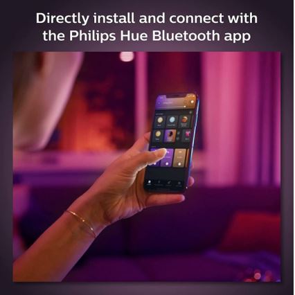 Philips - Komplet od 4 prigušiva LED RGB spot svetla za šinski sistem Hue PERIFO LED RGB/20,8W/230V 2000-6500K