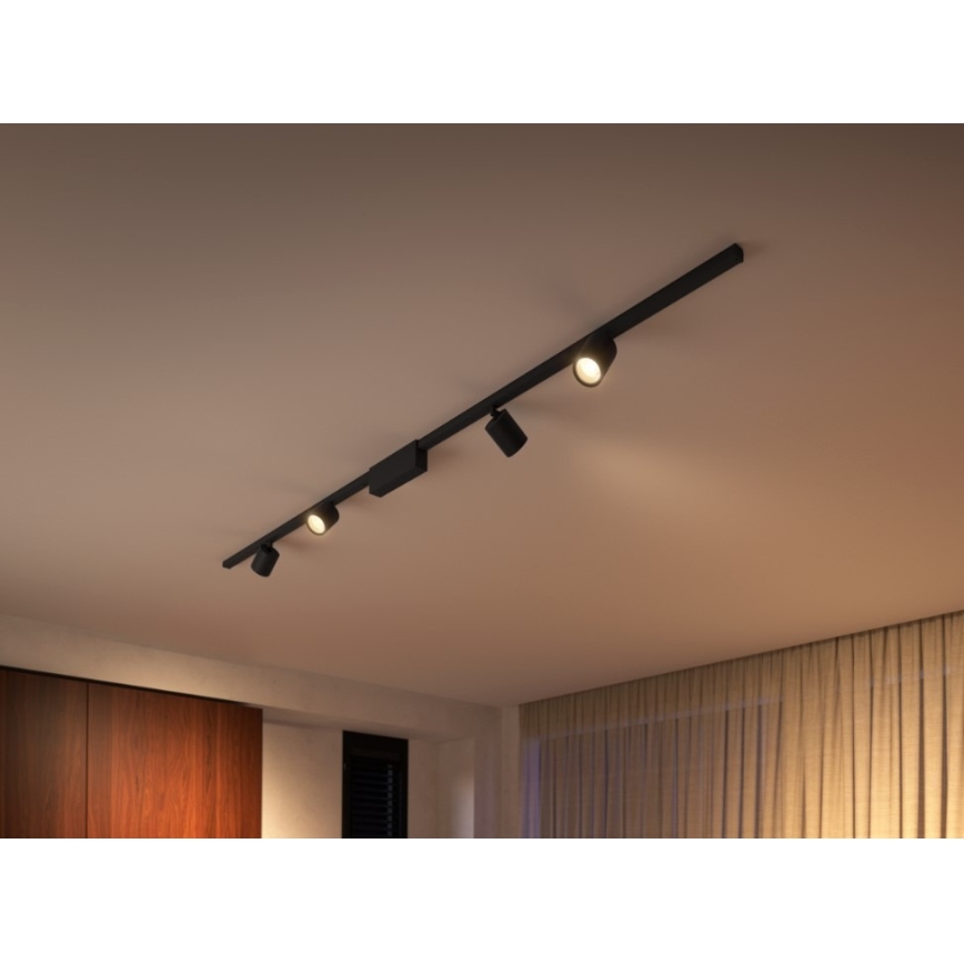 Philips - SET od 4 RGB LED prigušiva spot svetla za šinski sistem Hue PERIFO LED/20,8W/230V 2000-6500K
